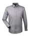 Front and Blank view of the Men's Easy Blend™ Long-Sleeve Twill Shirt with Stain-Release