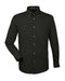 Front and Blank view of the Men's Easy Blend™ Long-Sleeve Twill Shirt with Stain-Release