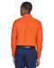 Rear view of the Men's Easy Blend™ Long-Sleeve Twill Shirt with Stain-Release