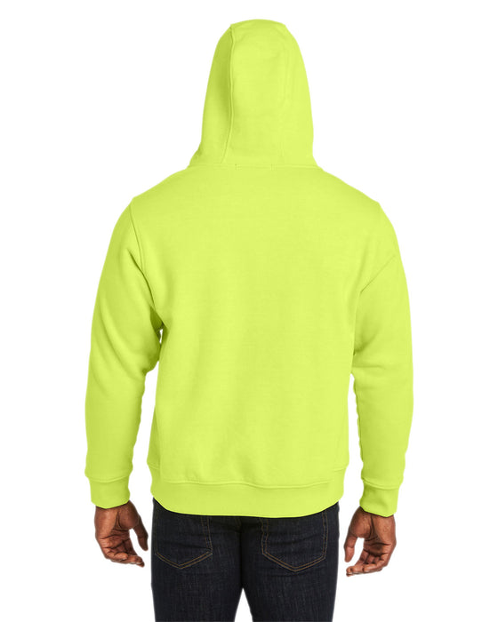 Rear view of the Men's ClimaBloc™ Lined Heavyweight Hooded Sweatshirt