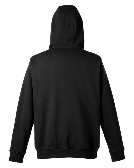 Rear and Blank view of the Men's ClimaBloc™ Lined Heavyweight Hooded Sweatshirt