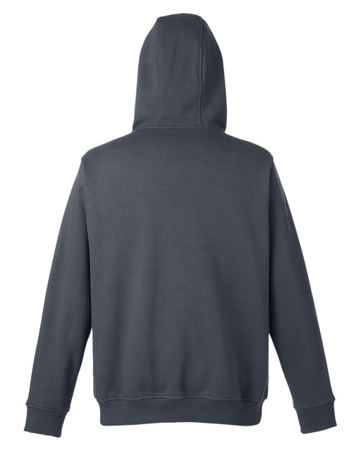 Rear and Blank view of the Men's ClimaBloc™ Lined Heavyweight Hooded Sweatshirt