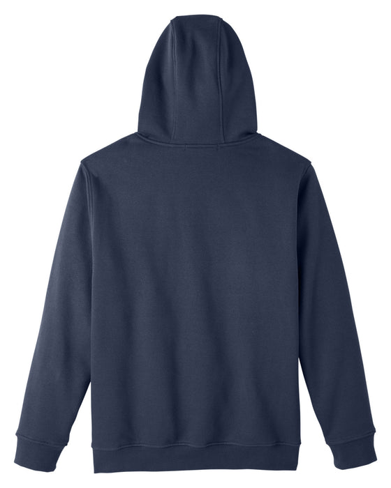 Rear and Blank view of the Men's ClimaBloc™ Lined Heavyweight Hooded Sweatshirt