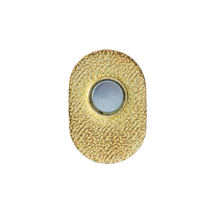 Strong and Free Pin - Blue with Magnetic Backing