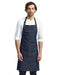 Front and Primary view of the Unisex Jeans Stitch Denim Bib Apron