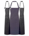 Front and Blank view of the Artisan Collection by Reprime Heavy Cotton Canvas Pocket Apron