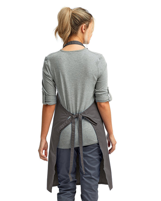 Rear view of the Artisan Collection by Reprime Sustainable Bib Apron