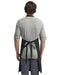 Rear view of the Artisan Collection by Reprime Sustainable Bib Apron