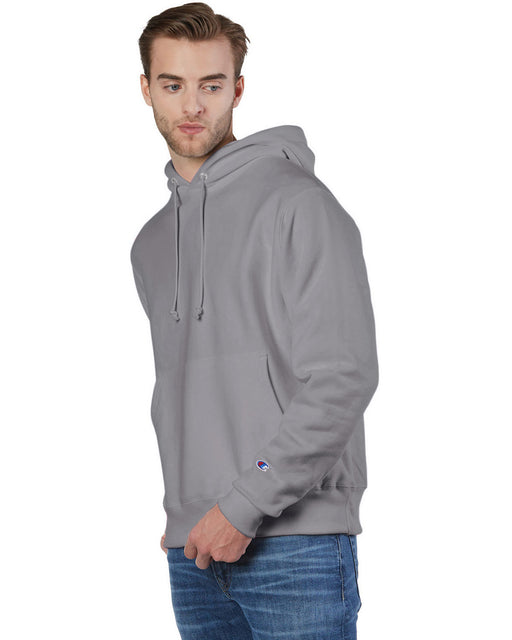 Right view of the Champion Reverse Weave® Pullover Hooded Sweatshirt