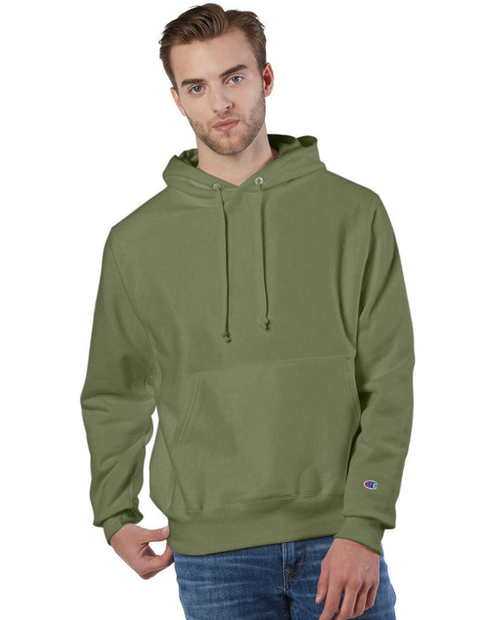 Front and Primary view of the Champion Reverse Weave® Pullover Hooded Sweatshirt