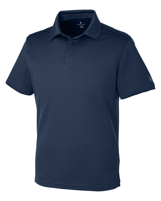 Right and Blank view of the Spyder Men's Freestyle Polo