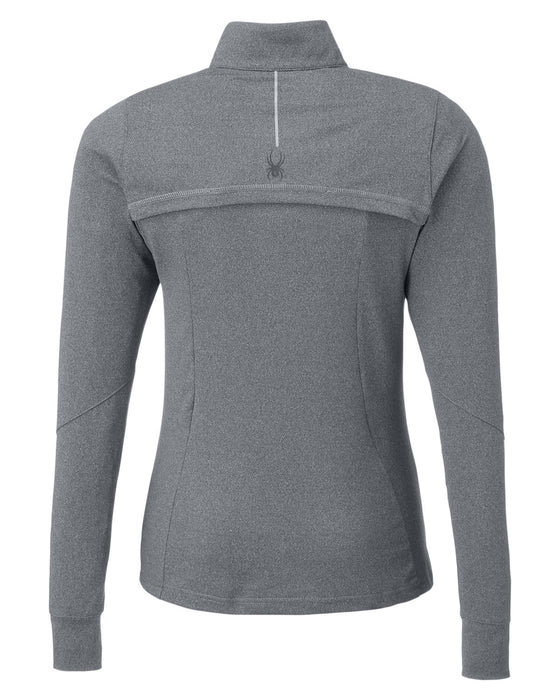 Rear and Blank view of the Spyder Ladies' Spyre Quarter-Zip