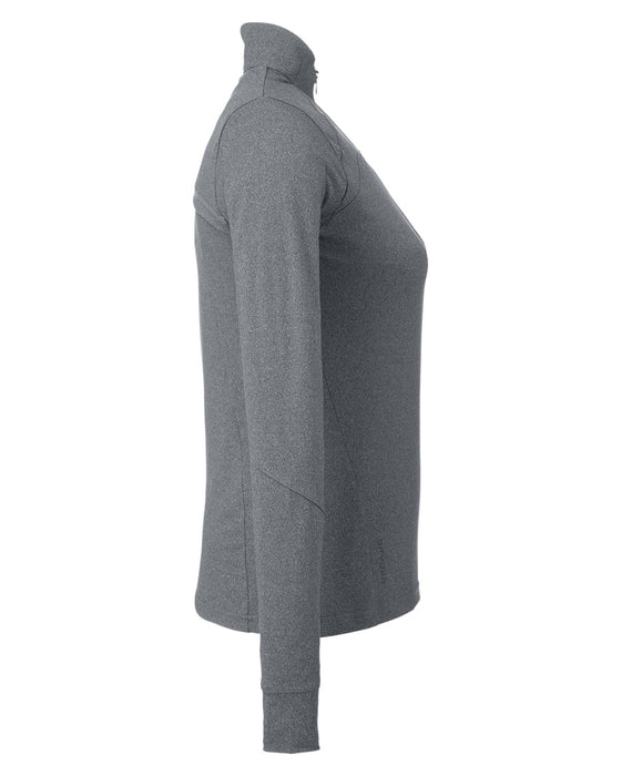 Right and Blank view of the Spyder Ladies' Spyre Quarter-Zip