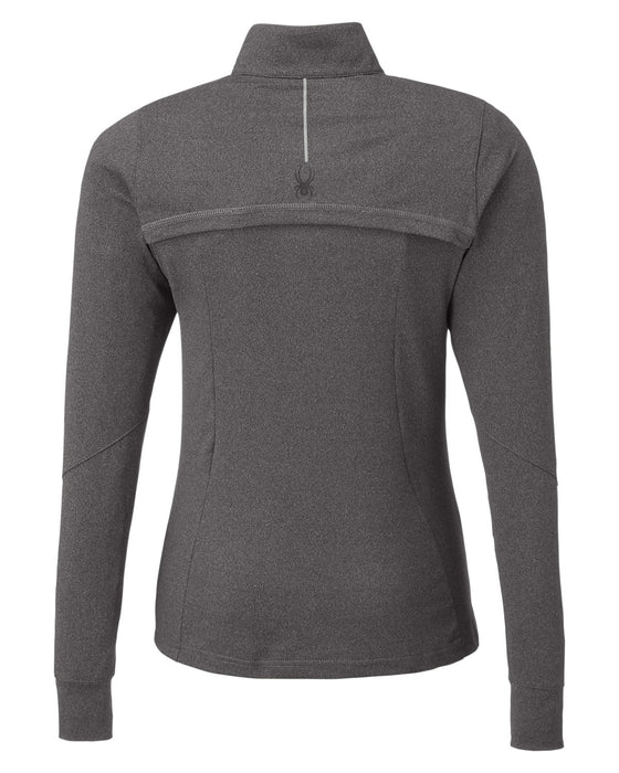 Rear and Blank view of the Spyder Ladies' Spyre Quarter-Zip