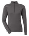 Front and Blank view of the Spyder Ladies' Spyre Quarter-Zip