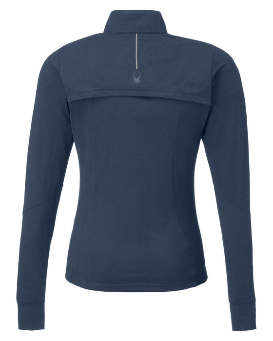 Rear and Blank view of the Spyder Ladies' Spyre Quarter-Zip