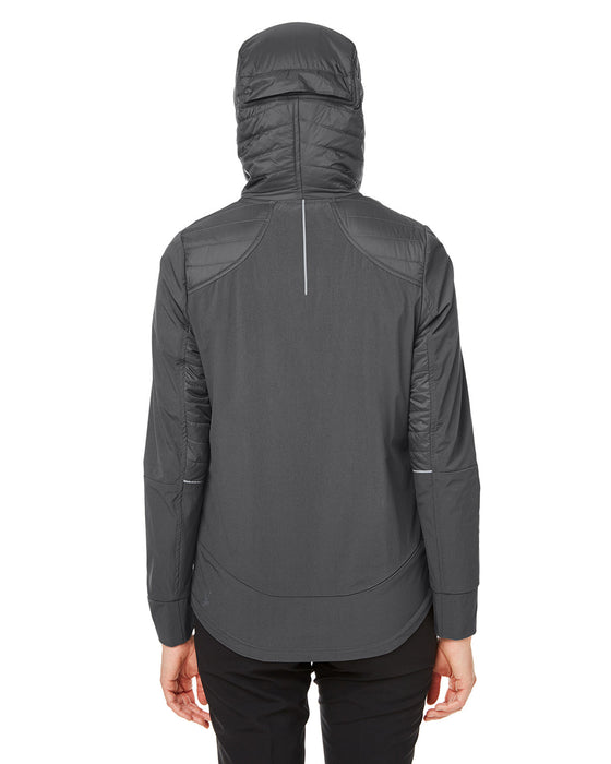 Rear view of the Spyder Ladies' Powergylyde Jacket