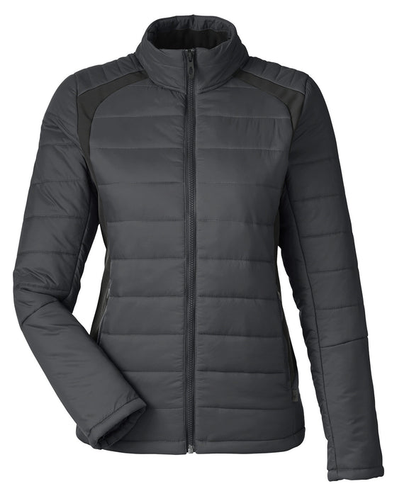 Front and Blank view of the Spyder Ladies' Challenger Jacket