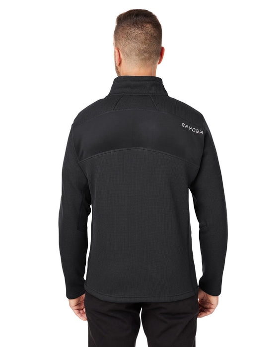 Rear view of the Spyder Men's Constant Canyon Sweater