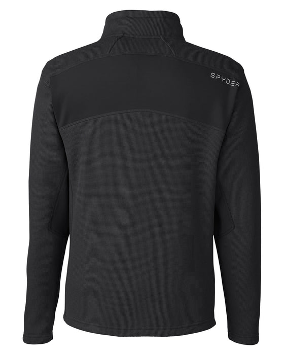 Rear and Blank view of the Spyder Men's Constant Canyon Sweater