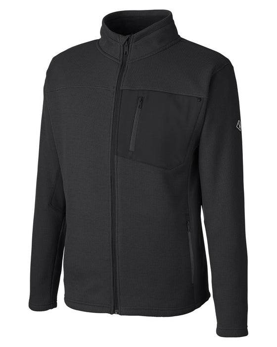 Right and Blank view of the Spyder Men's Constant Canyon Sweater