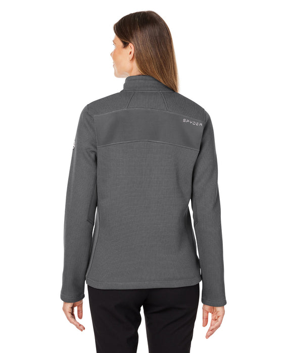 Rear view of the Spyder Ladies' Constant Canyon Sweater