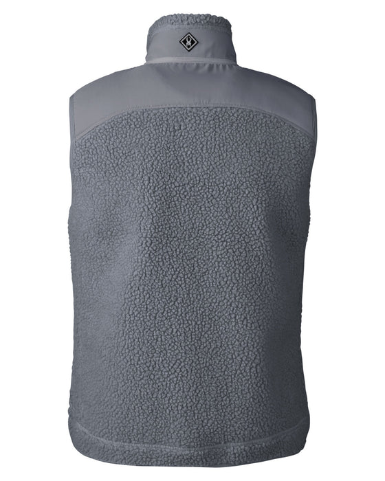 Rear and Blank view of the Spyder Unisex Venture Sherpa Vest