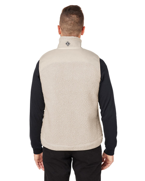 Rear view of the Spyder Unisex Venture Sherpa Vest