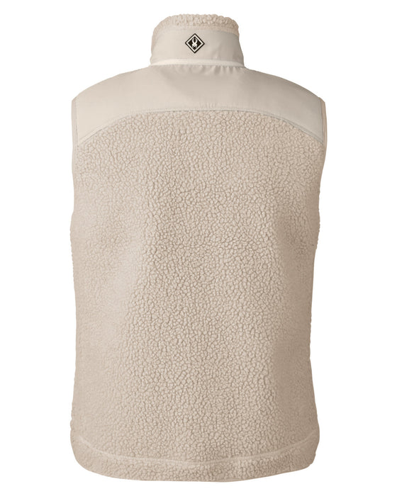 Rear and Blank view of the Spyder Unisex Venture Sherpa Vest