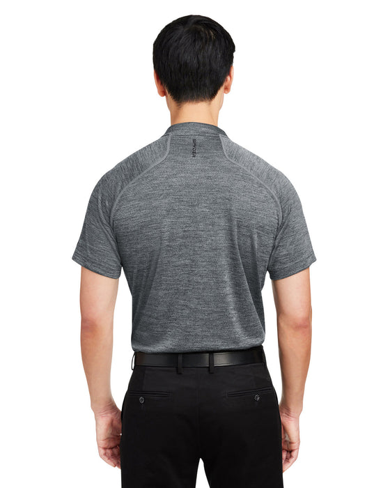 Rear view of the Spyder Men's Mission Blade Collar Polo