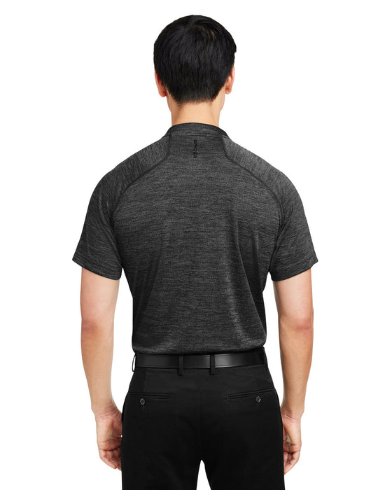 Rear view of the Spyder Men's Mission Blade Collar Polo