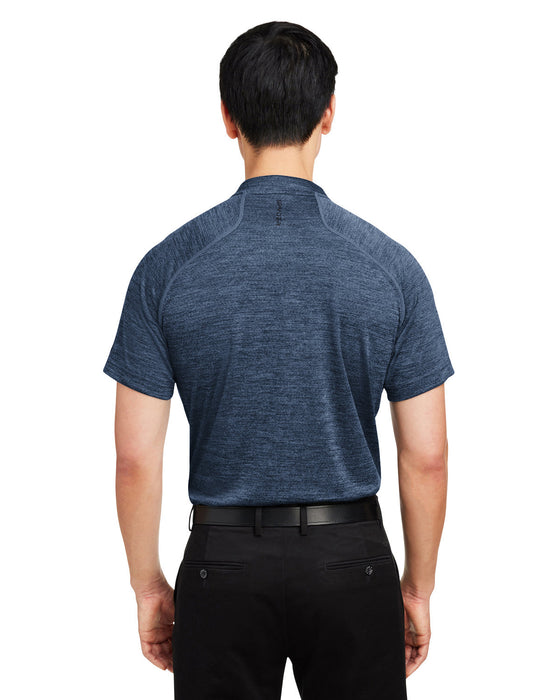 Rear view of the Spyder Men's Mission Blade Collar Polo