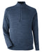 Front and Blank view of the Spyder Men's Mission Half-Zip