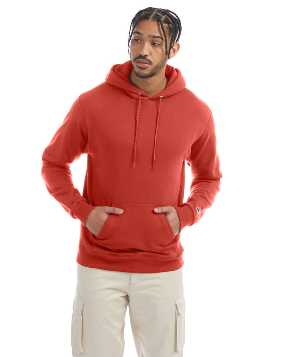 Front and Primary view of the Adult Powerblend® Pullover Hooded Sweatshirt