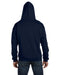 Rear view of the Champion Adult Powerblend® Full-Zip Hooded Sweatshirt