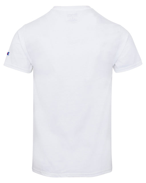 Rear and Blank view of the Champion Adult 6 oz. Short-Sleeve T-Shirt