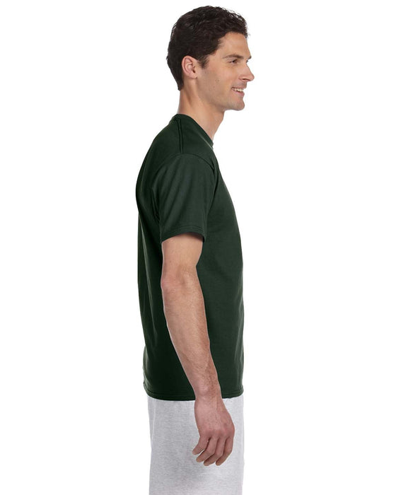 Right view of the Champion Adult 6 oz. Short-Sleeve T-Shirt