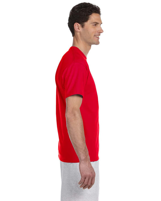 Right view of the Champion Adult 6 oz. Short-Sleeve T-Shirt