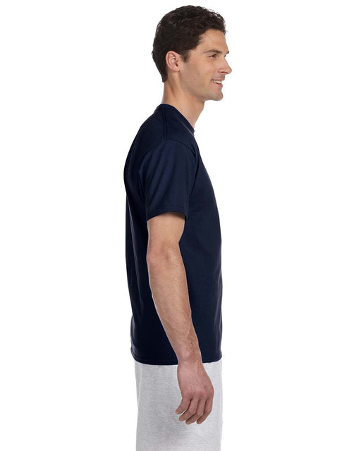 Right view of the Champion Adult 6 oz. Short-Sleeve T-Shirt