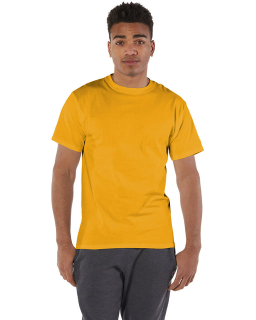 Front and Primary view of the Champion Adult 6 oz. Short-Sleeve T-Shirt