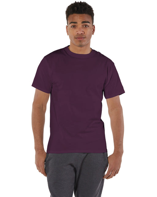 Front and Primary view of the Champion Adult 6 oz. Short-Sleeve T-Shirt