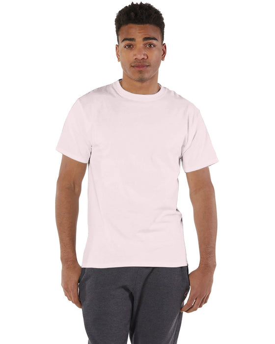 Front and Primary view of the Champion Adult 6 oz. Short-Sleeve T-Shirt