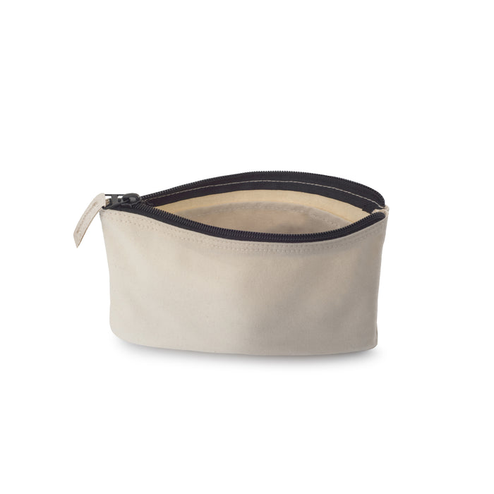 Avery Cotton Zippered Pouch