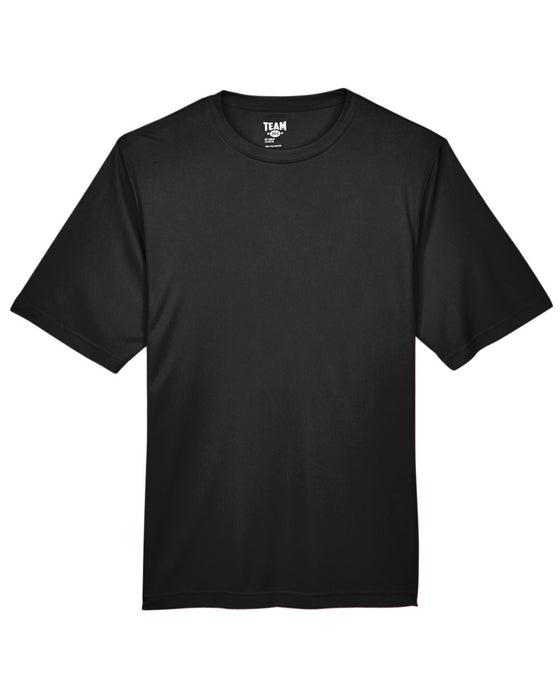 Front and Blank view of the Men's Zone Performance T-Shirt