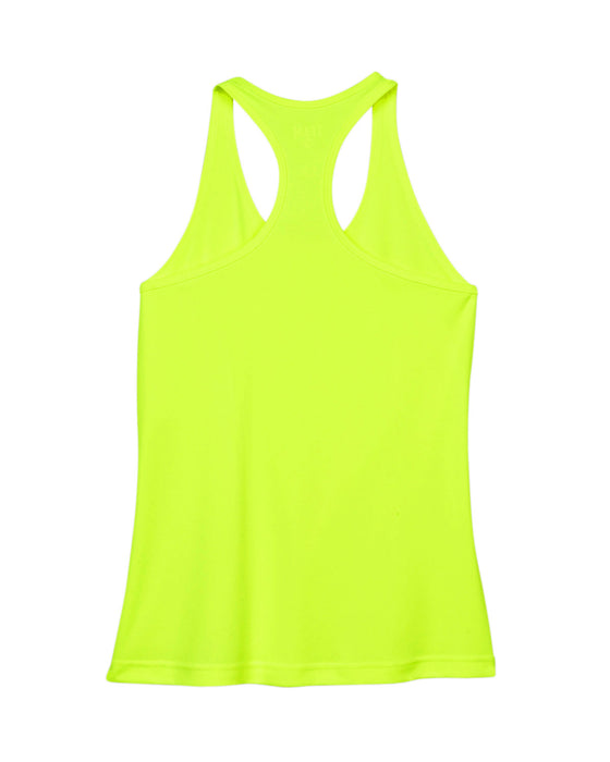 Rear and Blank view of the Ladies' Zone Performance Racerback Tank