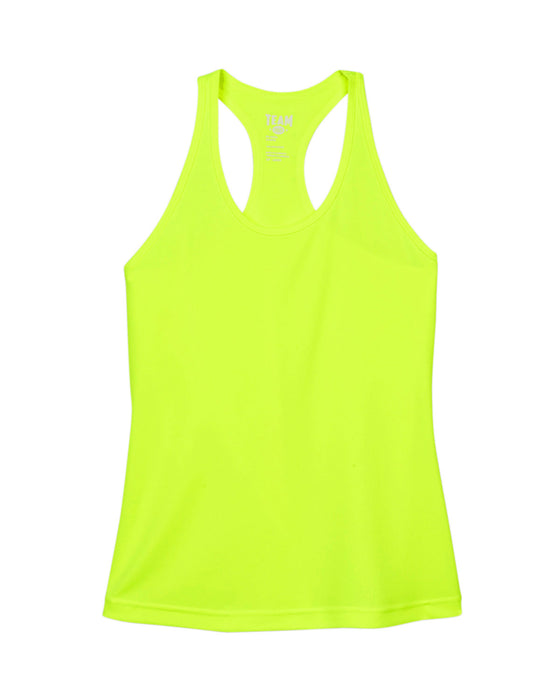 Front and Blank view of the Ladies' Zone Performance Racerback Tank