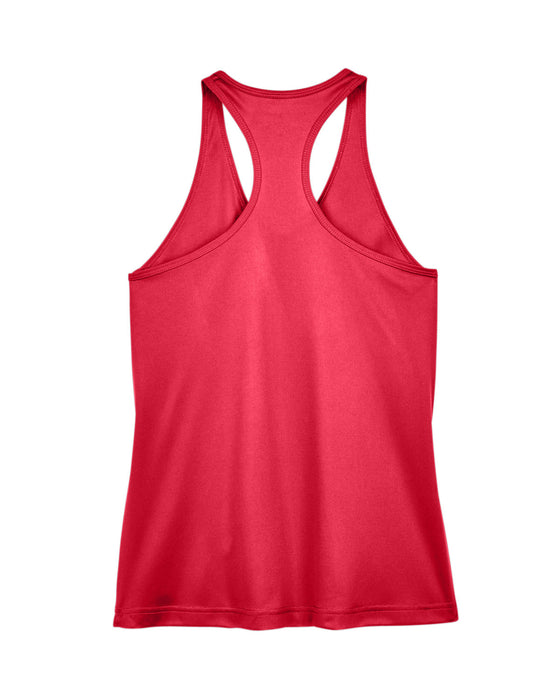 Rear and Blank view of the Ladies' Zone Performance Racerback Tank