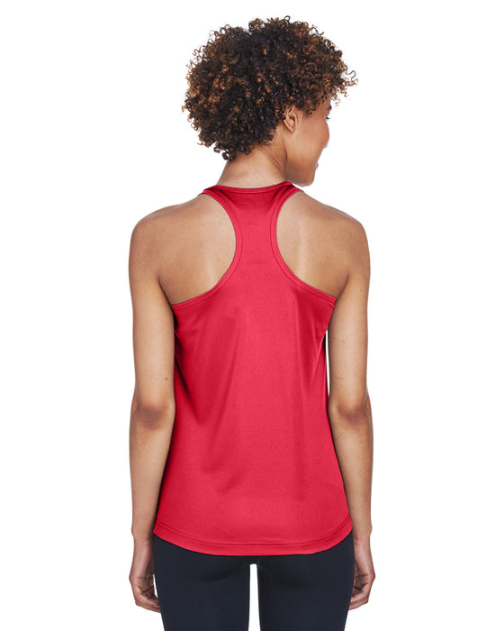 Rear view of the Ladies' Zone Performance Racerback Tank