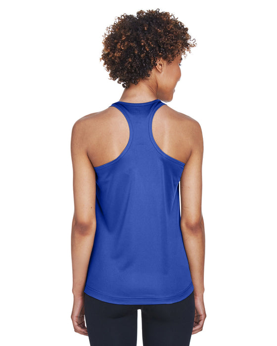 Rear view of the Ladies' Zone Performance Racerback Tank