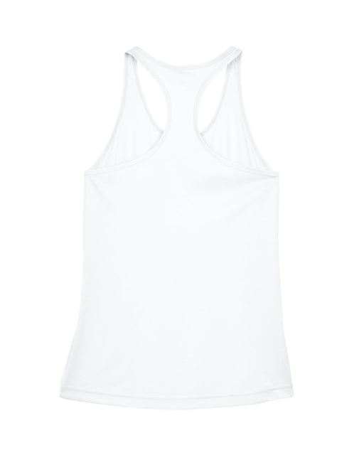 Rear and Blank view of the Ladies' Zone Performance Racerback Tank